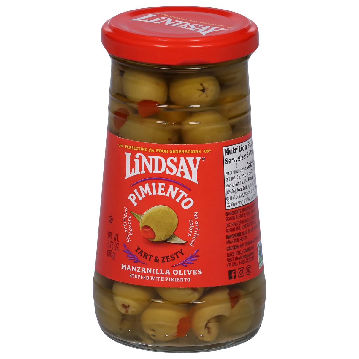 slide 3 of 9, Lindsay Olives Spanish Manzanilla Pimiento Stuffed - 5.75 Oz, 5.75 oz