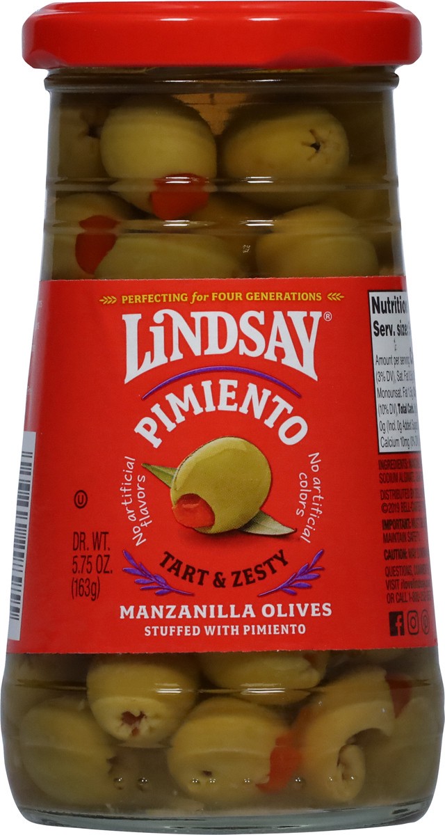 slide 6 of 9, Lindsay Olives Spanish Manzanilla Pimiento Stuffed - 5.75 Oz, 5.75 oz