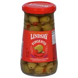 Lindsay Pimiento Manzanilla Olives 5.75 oz