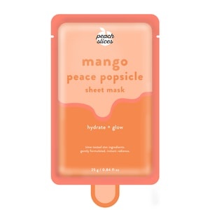 slide 1 of 1, Peach Slices Mango Peace Popsicle Sheet Mask, 1 ct