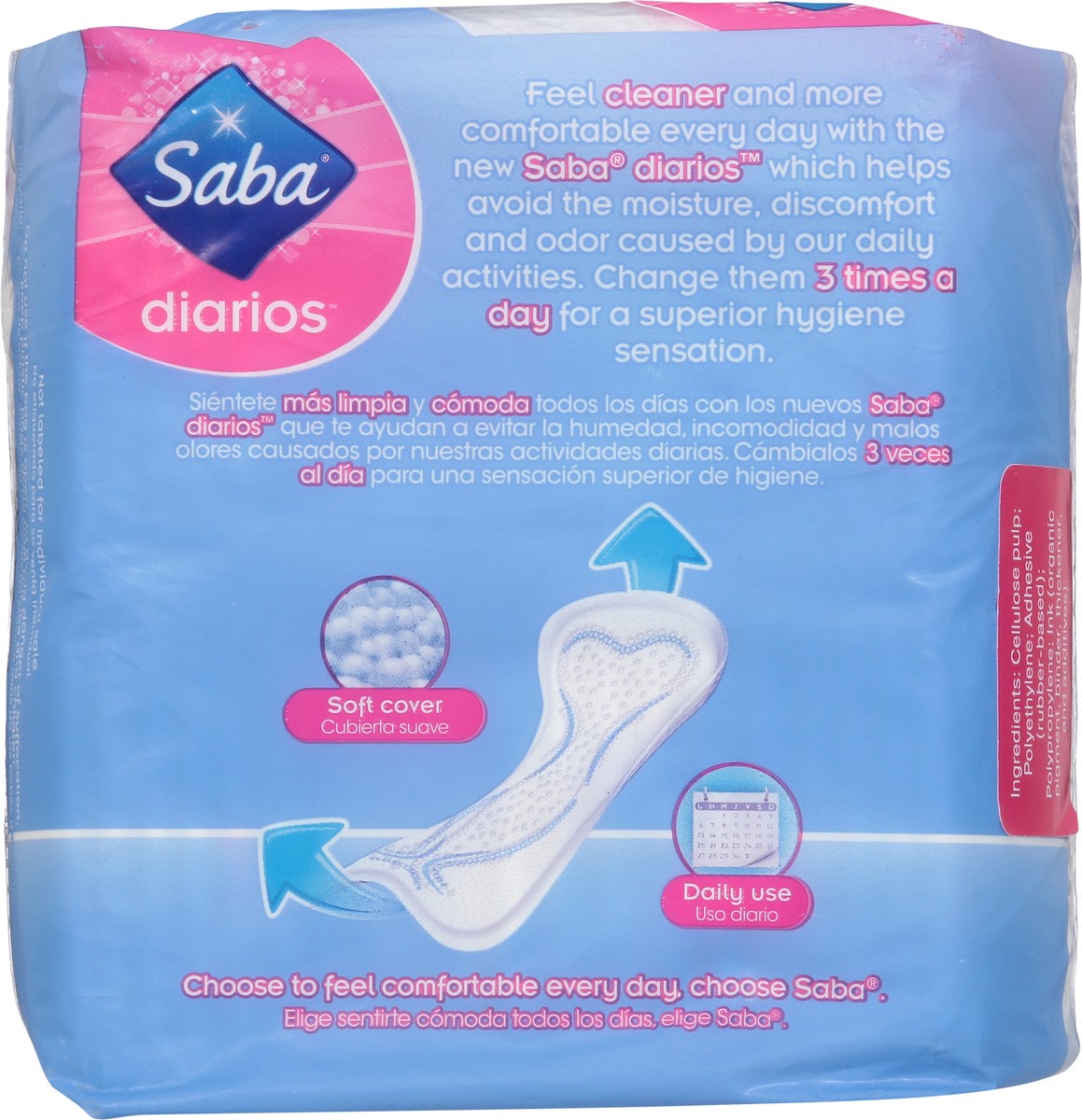 slide 8 of 9, Saba Daily Trad Reg, 40 ct