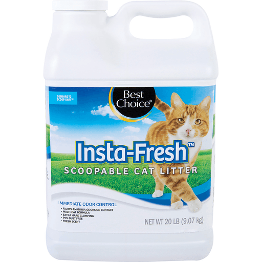 slide 1 of 1, Best Choice Lightweight Durafresh Scoopable Cat Litter, 20 lb