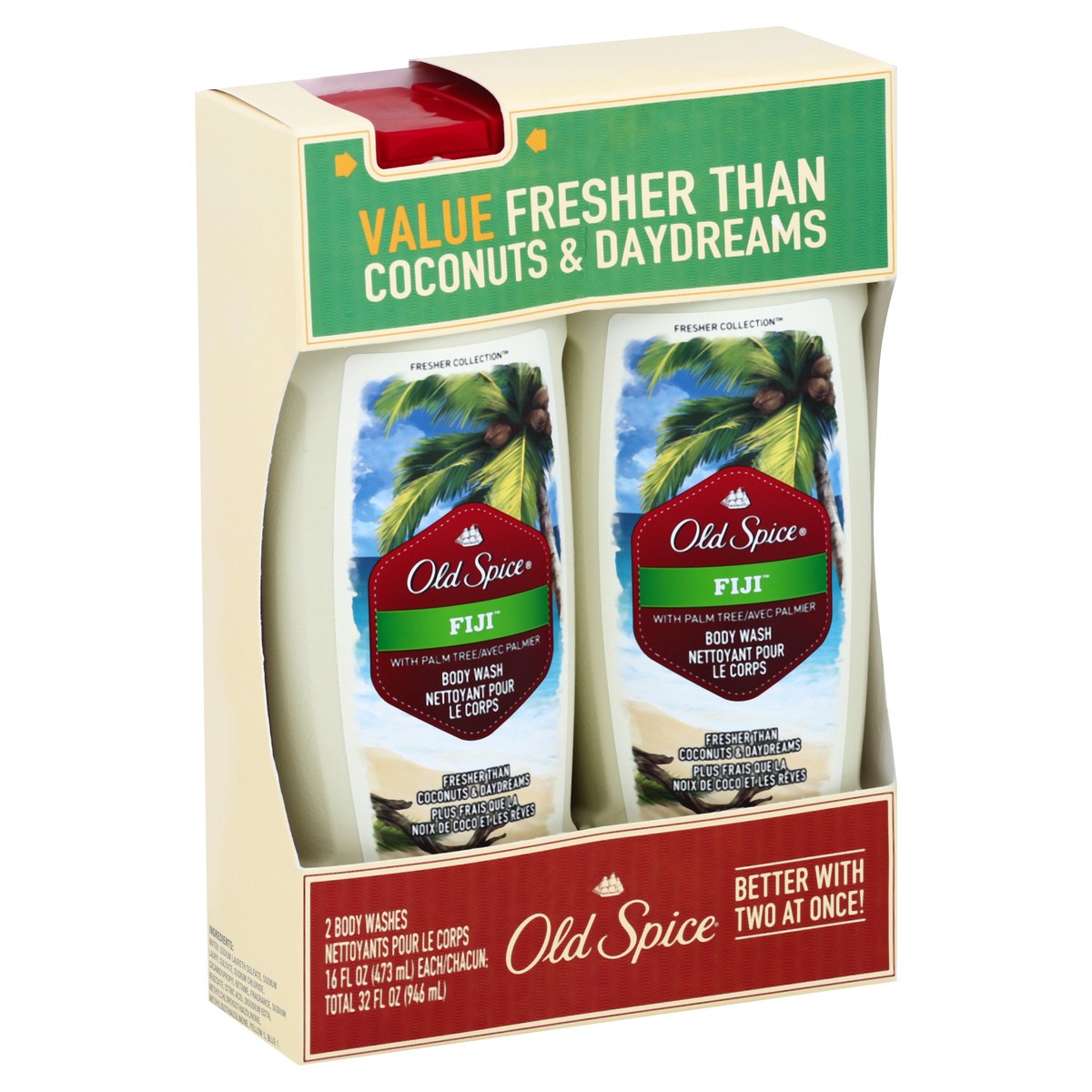 slide 4 of 5, Old Spice Body Wash 2 ea, 2 ct