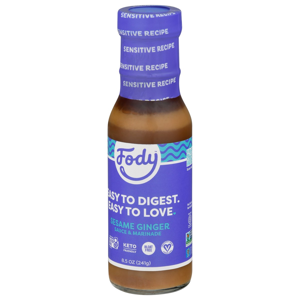 slide 7 of 13, Fody Sesame Ginger Sauce & Marinade, 8.5 oz