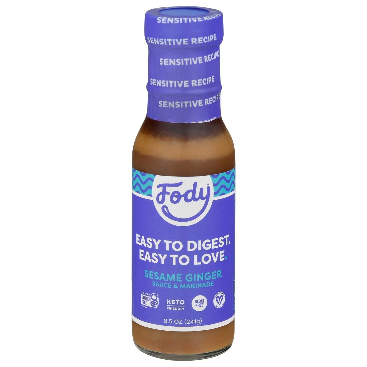 slide 11 of 13, Fody Sesame Ginger Sauce & Marinade, 8.5 oz