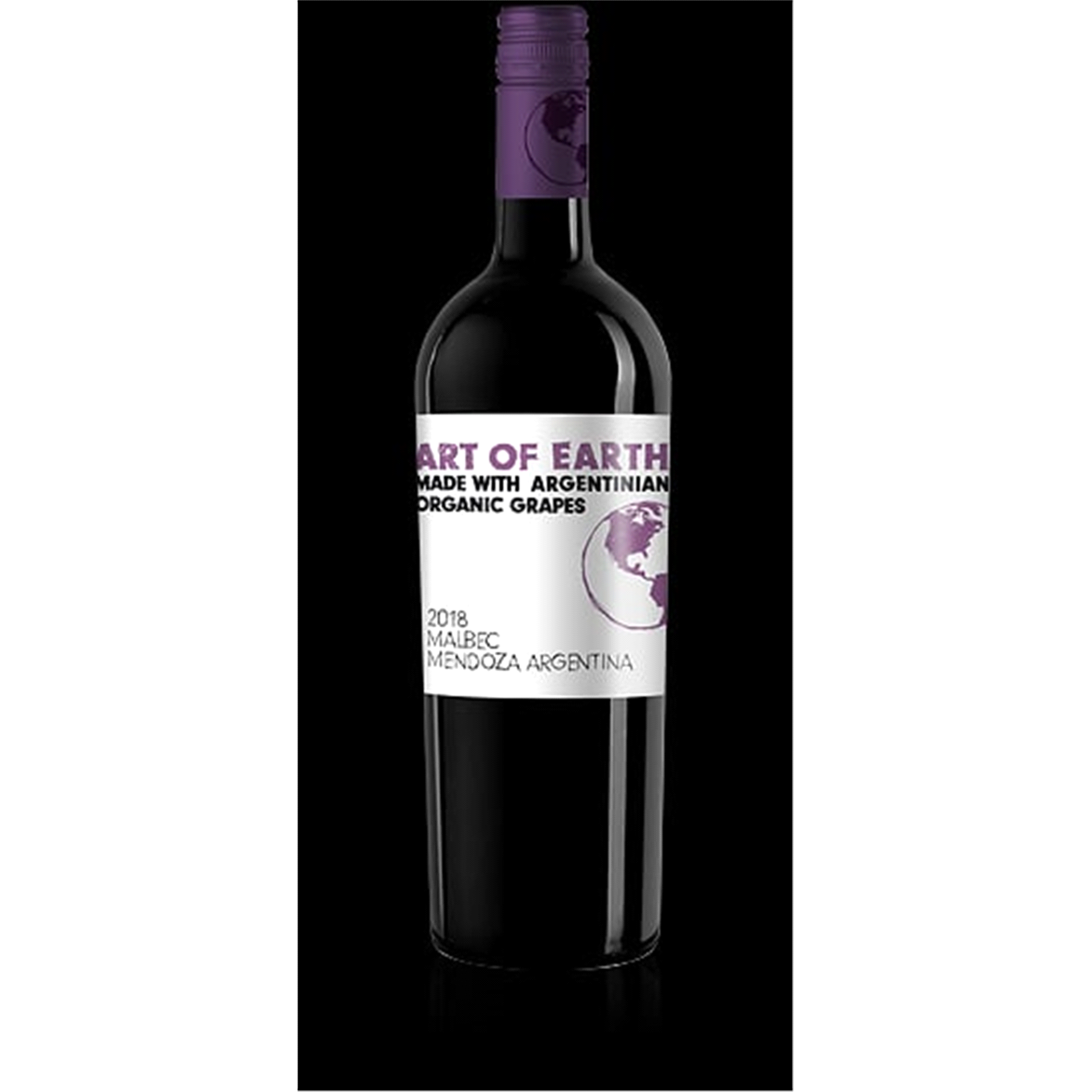 slide 1 of 1, Art Of Earth Malbec Wine, 750 ml