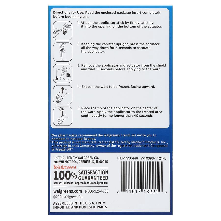 slide 2 of 5, Walgreens Freeze Wart Remover, 2.7 oz