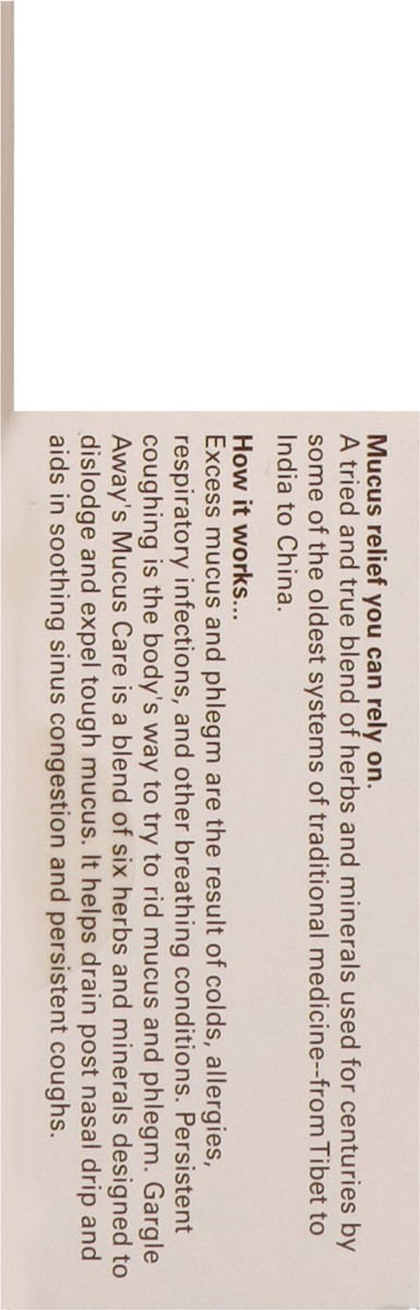 slide 6 of 13, Gargle Away Ginger Lemon Flavor Mucus Care 6 Packets, 6 ct