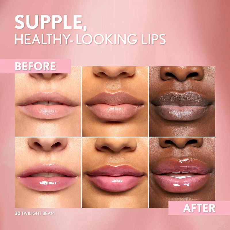 slide 8 of 10, COVERGIRL Clean Fresh Yummy Gloss Daylight Collection - 30 Twilight Beam - 0.33 fl oz, 0.33 fl oz