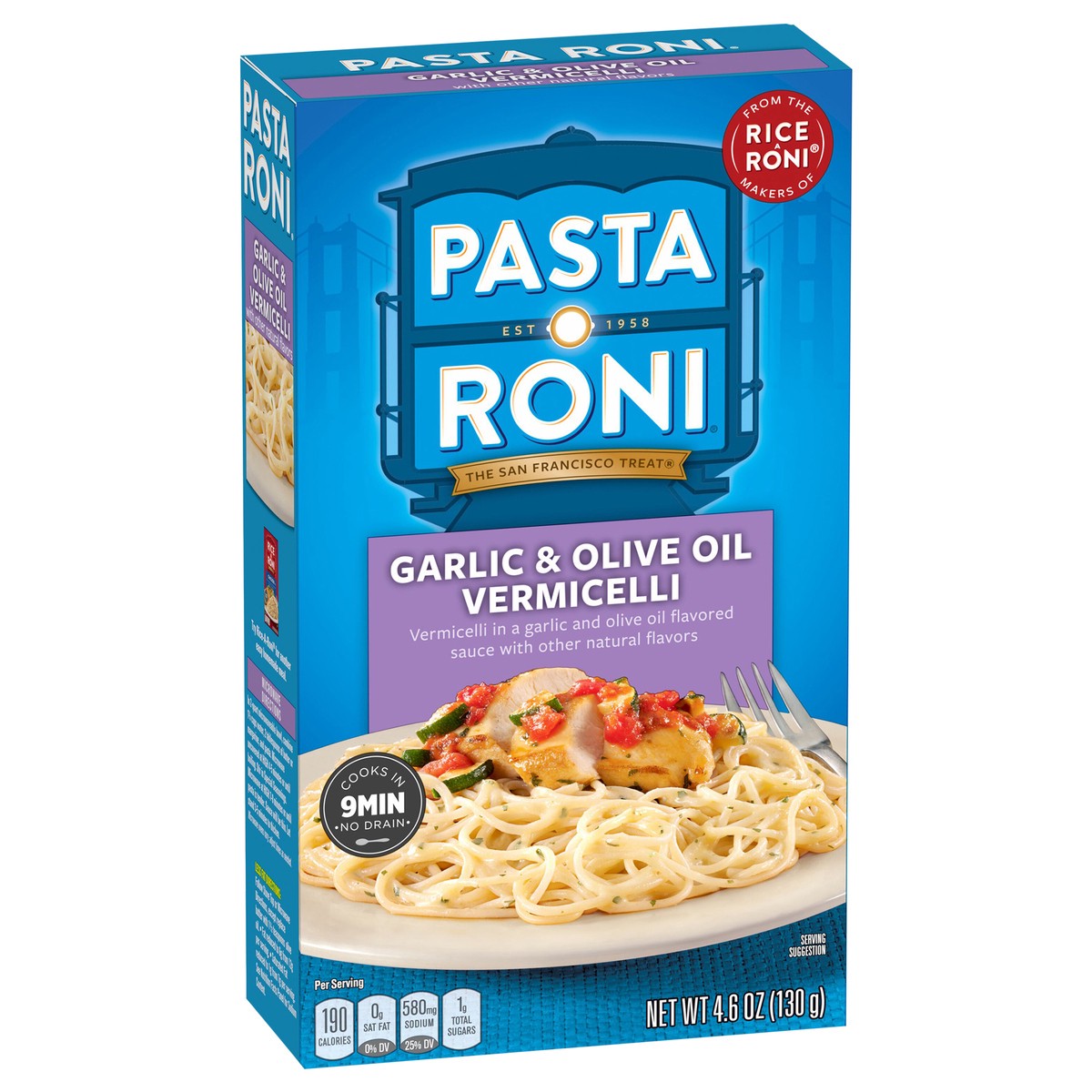 slide 2 of 6, Pasta Roni Garlic & Olive Oil Vermicelli, 4.6 oz