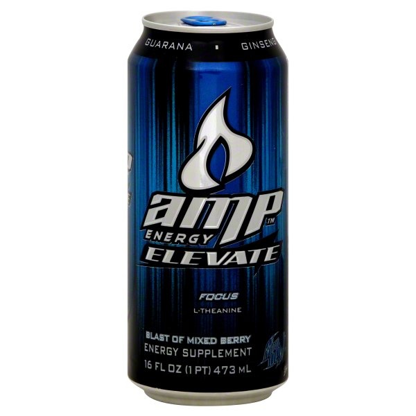 slide 1 of 1, Mountain Dew Amp Elevate Energy Drink - 16 oz, 16 oz