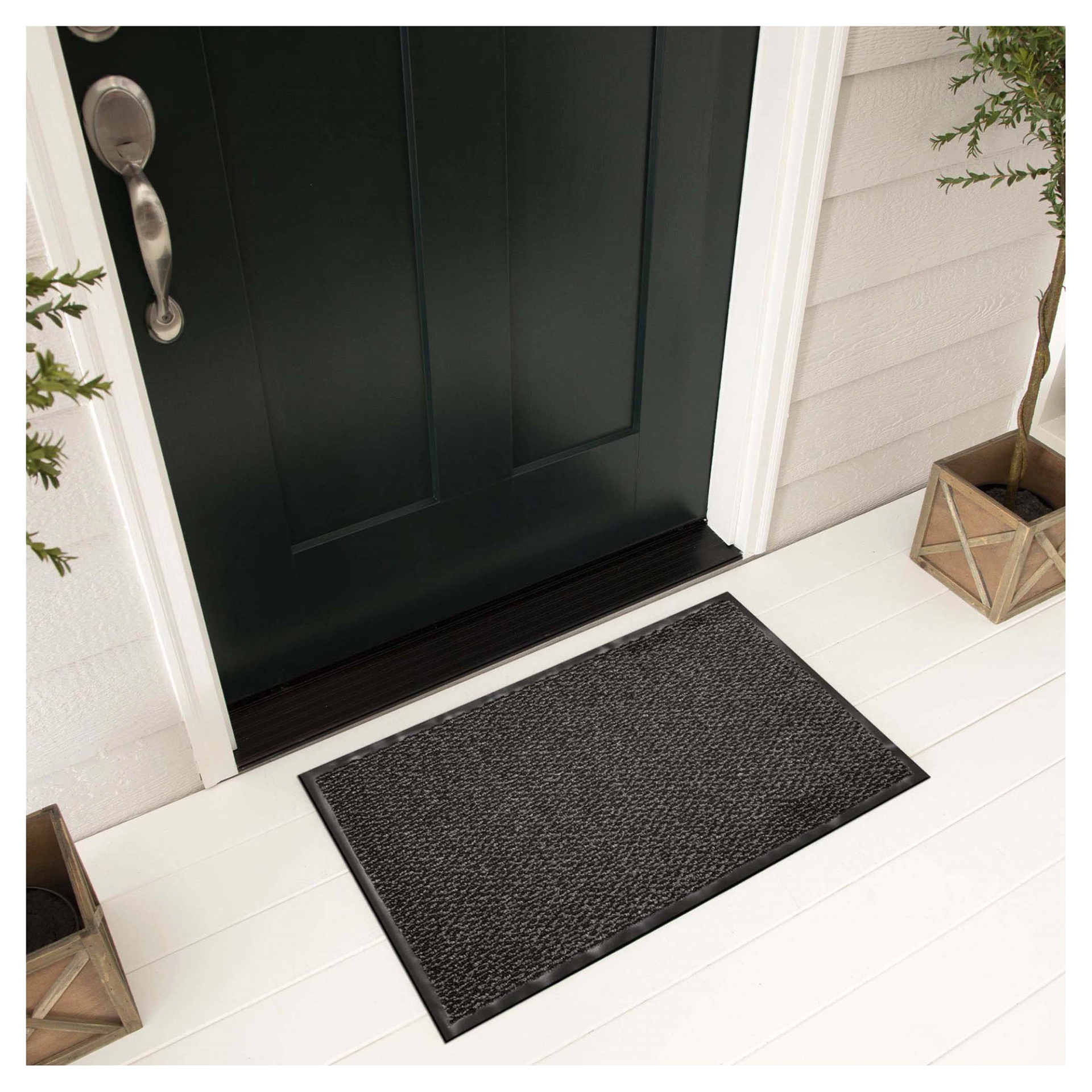 slide 1 of 1, Mohawk Simply Awesome Graphite Doormat, 1 ct