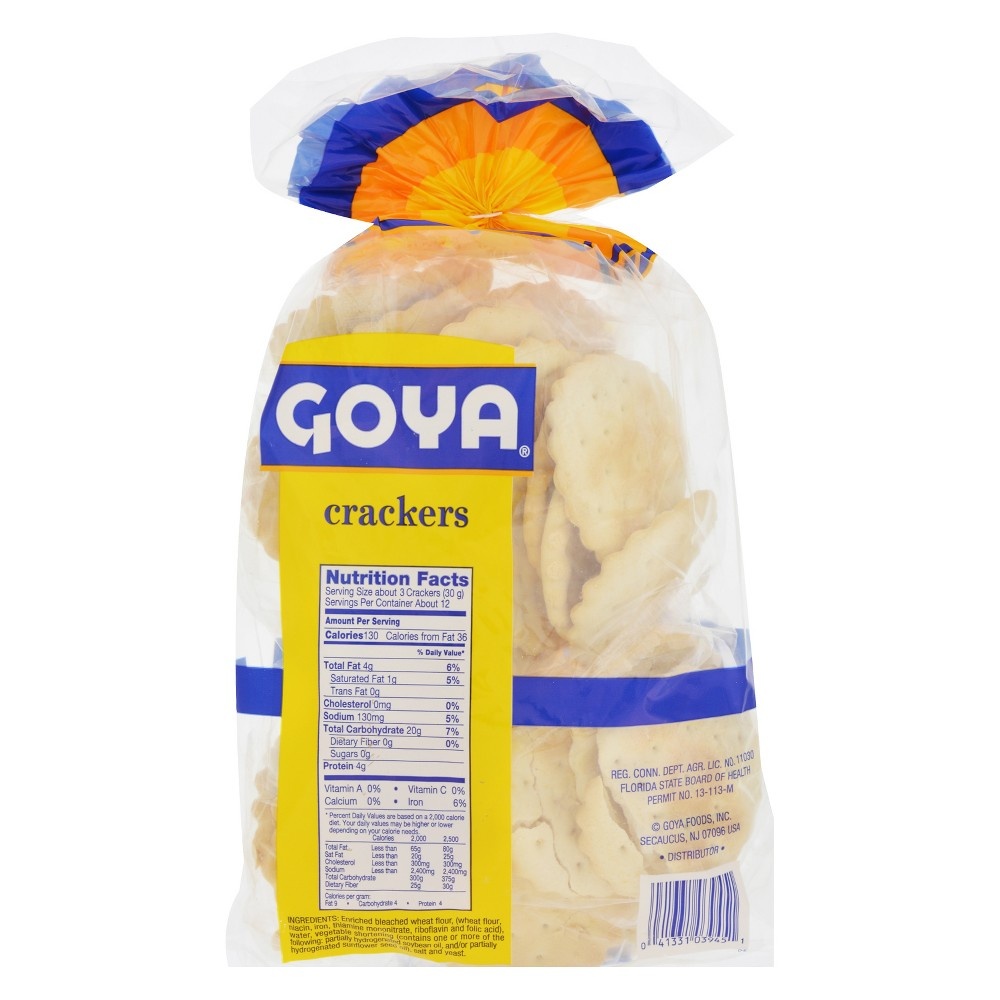 slide 2 of 4, Goya Crackers, 12 oz