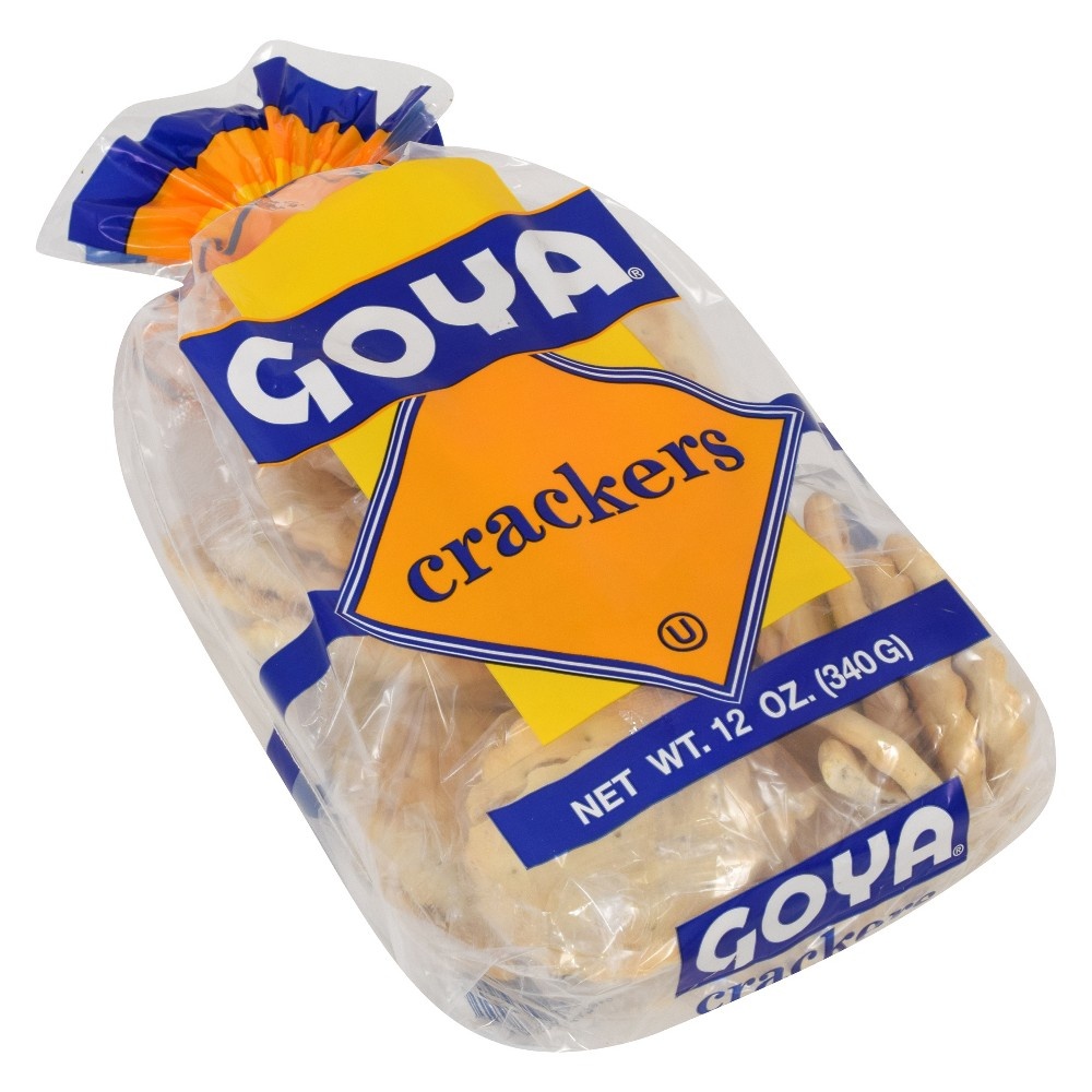 slide 4 of 4, Goya Crackers, 12 oz