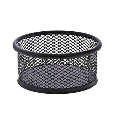 slide 1 of 1, Simplify Black Mesh Paperclip Cup, 1 ct