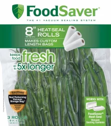 FoodSaver Heat-Seal Rolls - 3 Pack