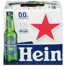 Heineken 0.0 Non-Alcoholic Beer, 12 Pack, 11.2 fl oz Bottles