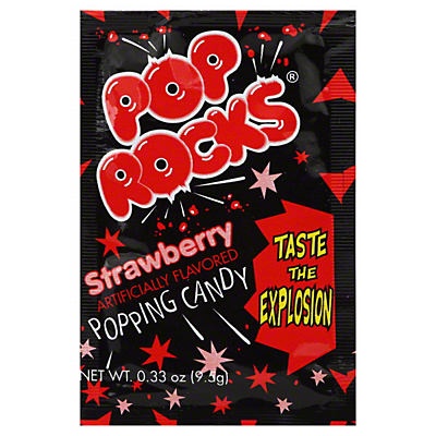 slide 1 of 1, Pop Rocks Strawberry Popping Candy, 0.33 oz