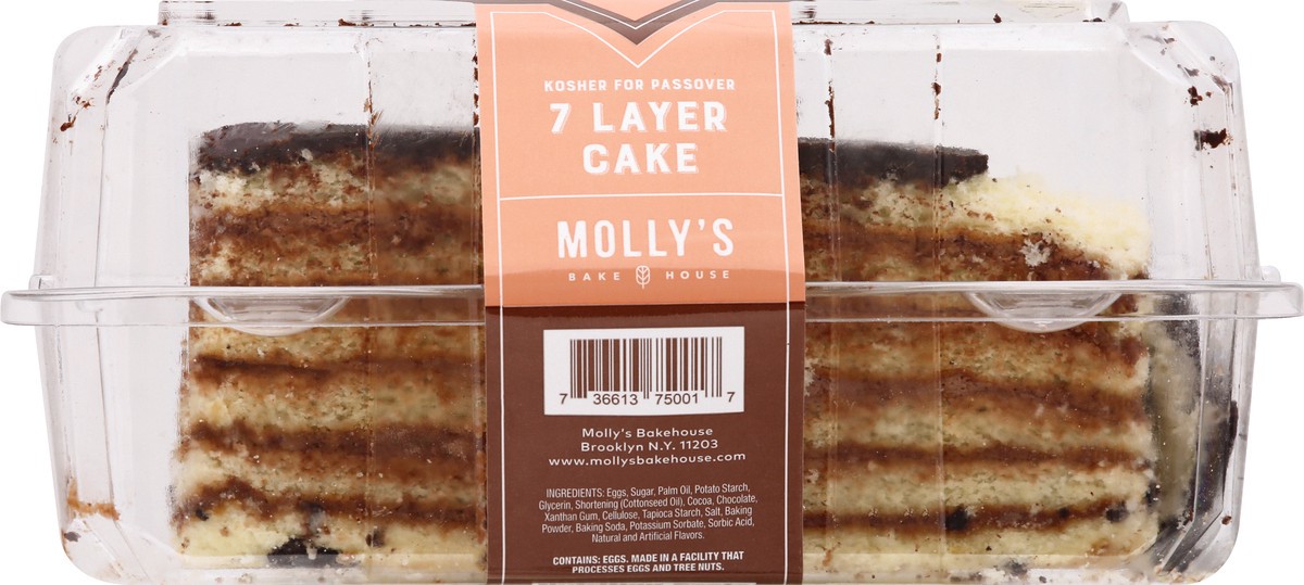 slide 10 of 13, Molly's Bake House Seven Layer Cake, 1 ct