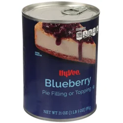 Hy-vee Blueberry Pie Filling Or Topping