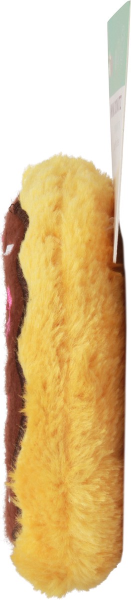slide 4 of 9, Zippy Paws Mini Donutz Plush Dog Toy 1 ea Card, 1 ct