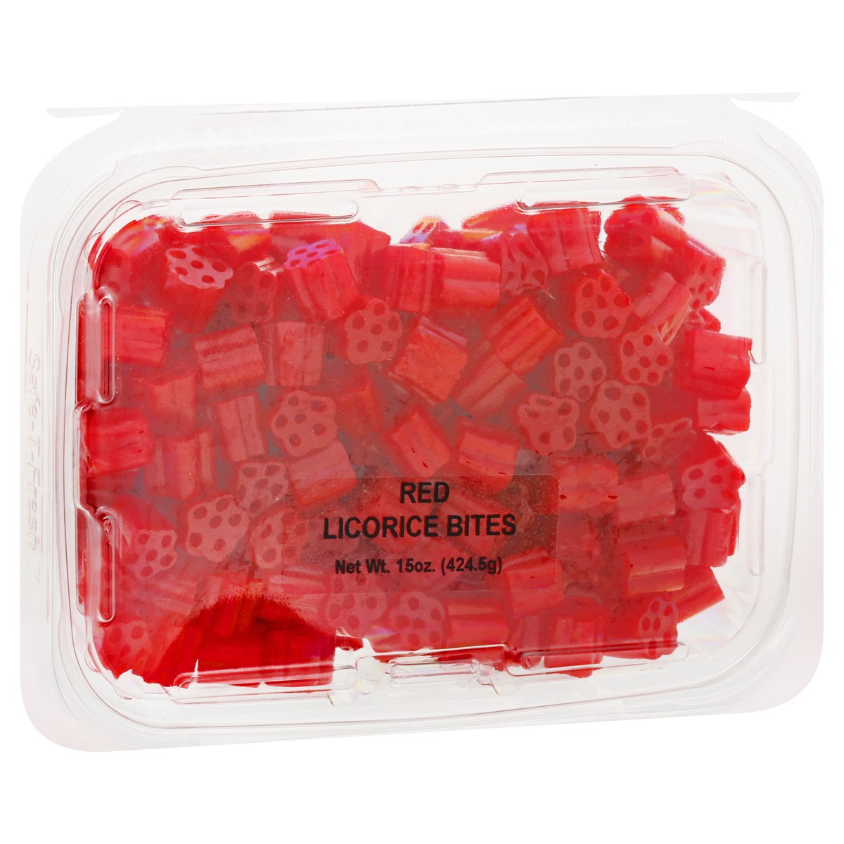 slide 6 of 13, JLM Tub Red Licorice Bites 15 oz, 15 oz
