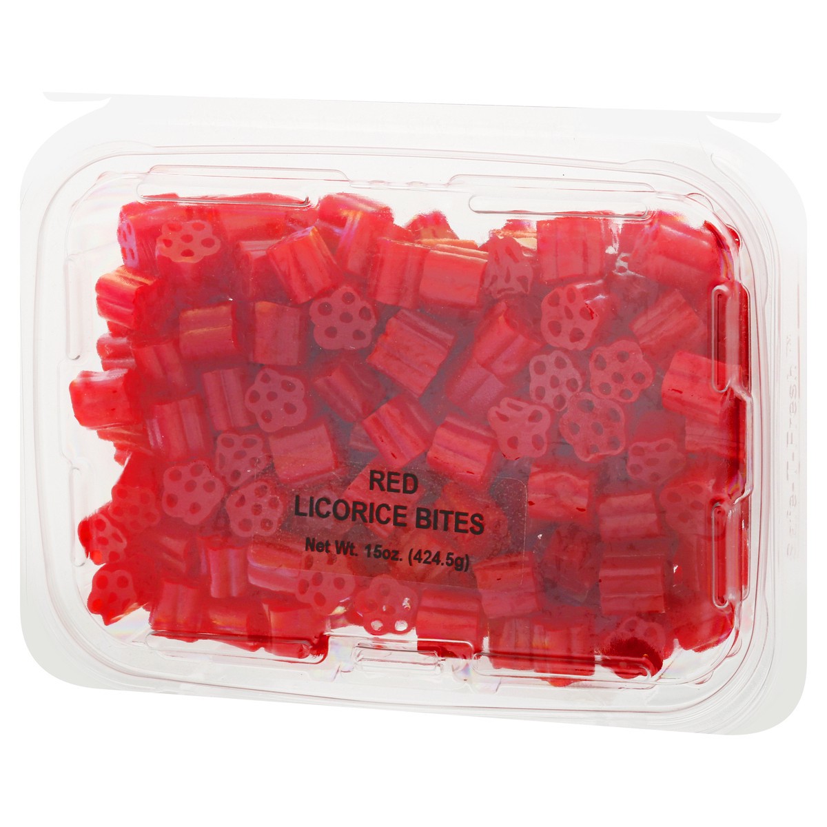 slide 2 of 13, JLM Tub Red Licorice Bites 15 oz, 15 oz