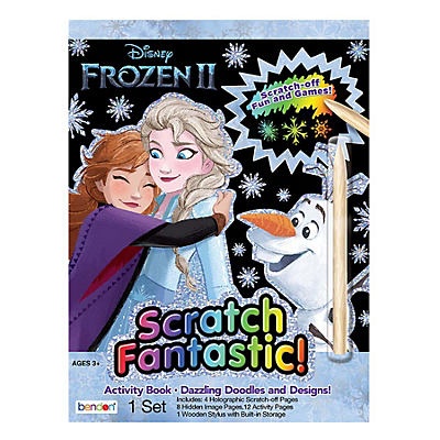 slide 1 of 1, Disney Frozen 2 Scratch Fantastic Activity Book, 1 ct