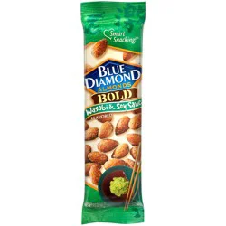 Blue Diamond Wasabi & Soy Sauce Almonds, 1.5 oz Tube