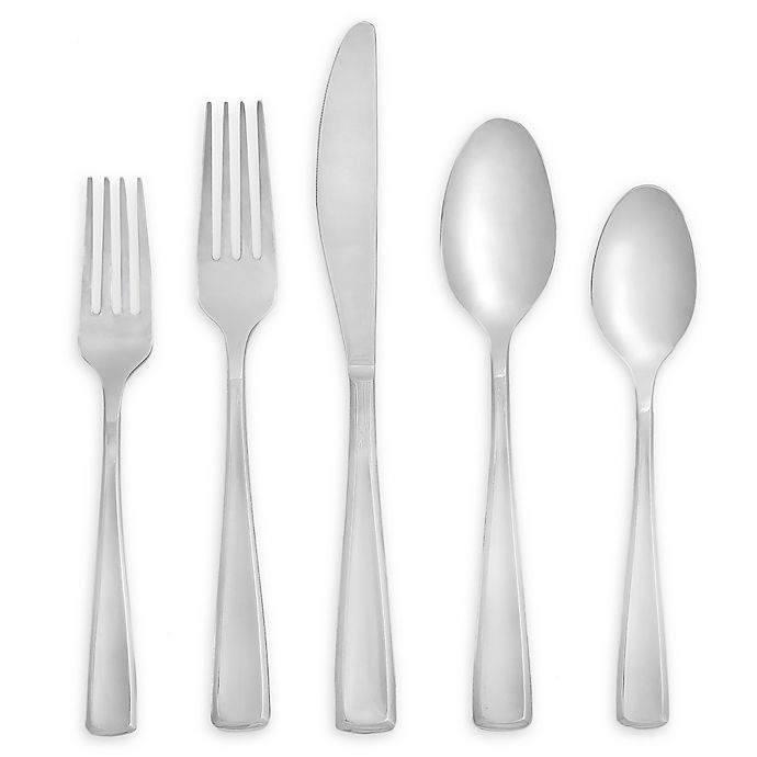 slide 1 of 2, Cambridge Silversmiths Brinna Frost Flatware Set, 45 ct