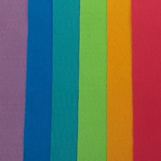 slide 1 of 1, 9" X 12" Bright Felt Sheets By Creatology, 18ct., 18 ct