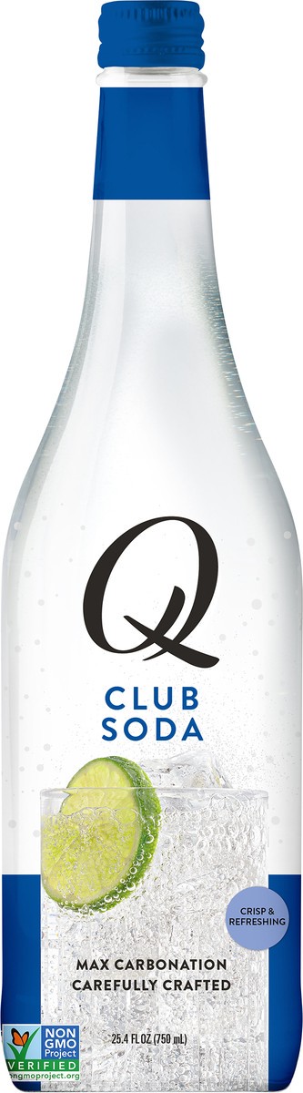 slide 2 of 4, Q Drinks Mixers Premium Club Soda -25.4oz, 25.4 fl oz