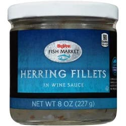 Hy-vee Fish Market Herring Fillets In Wine Sauce