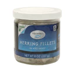 Hy-vee Fish Market Herring Fillets In Wine Sauce