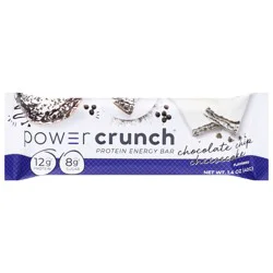 Power Crunch Chocolate Chip Cheesecake Flavored Protein Energy Bar 1.4 oz