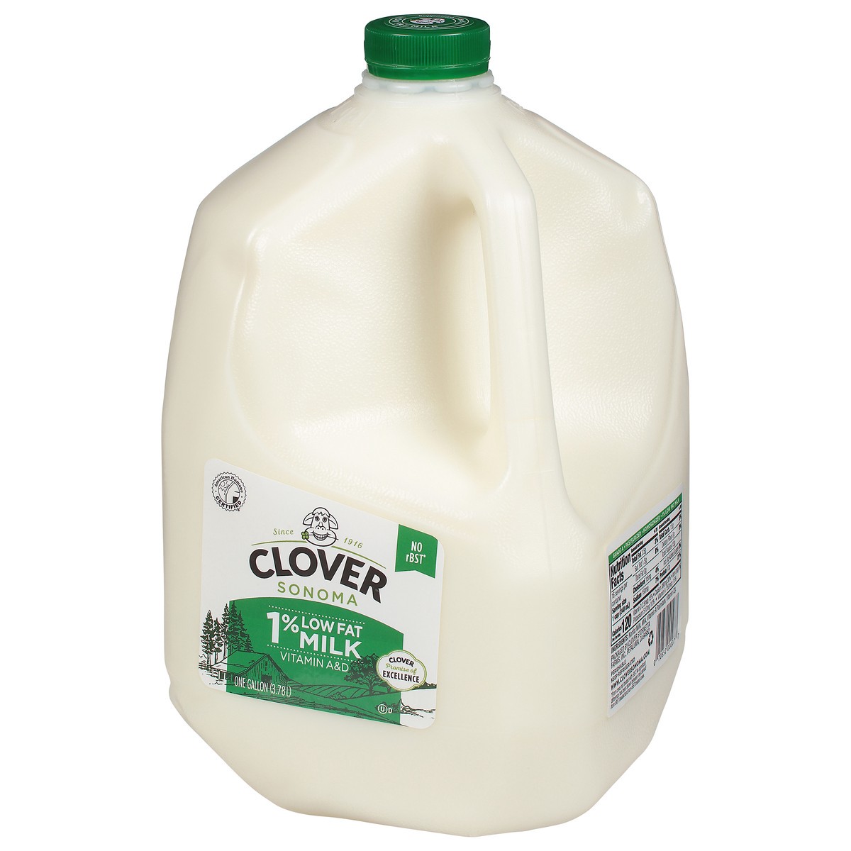 slide 3 of 9, Clover Sonoma Low Fat 1% Milk 1 gal, 