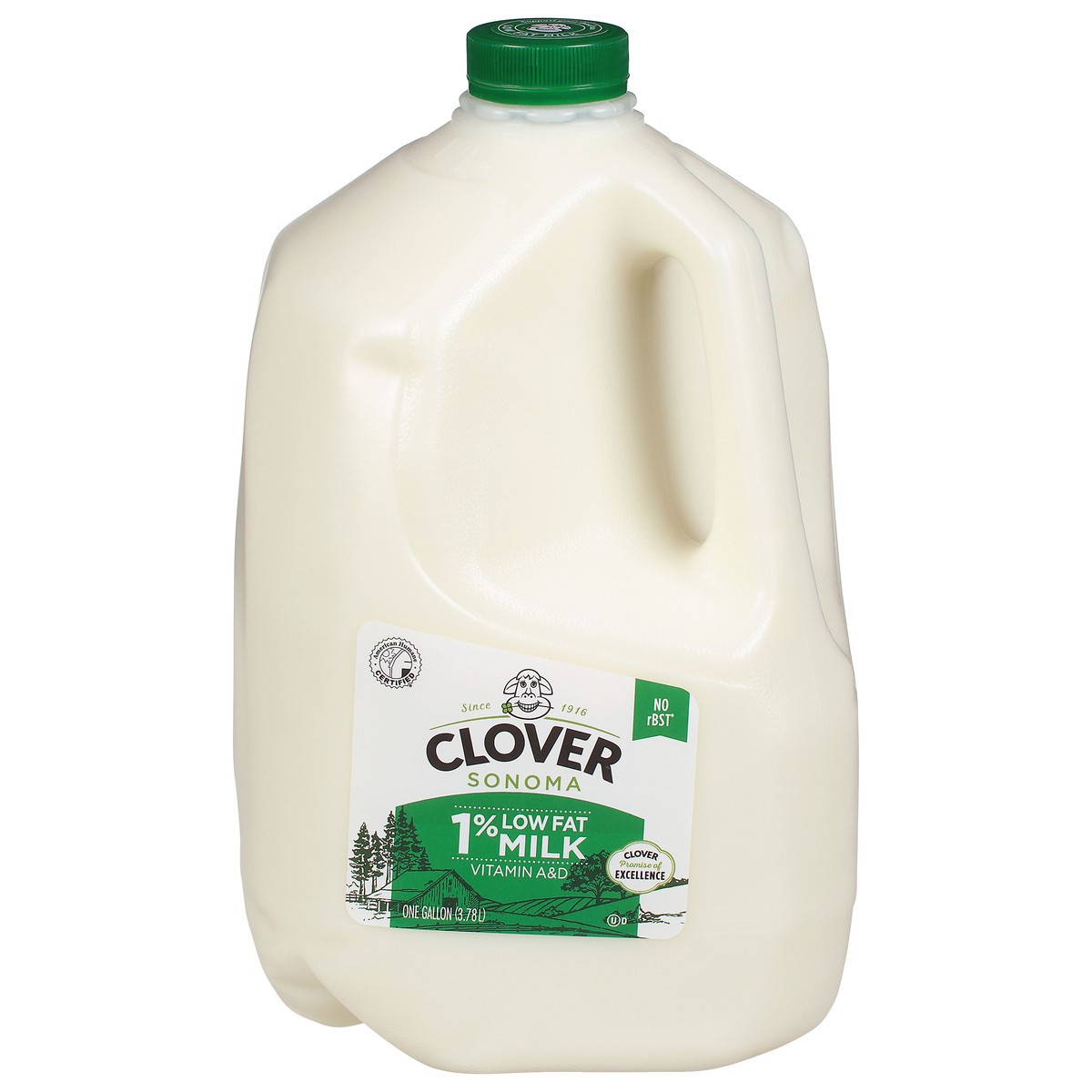 slide 1 of 9, Clover Sonoma Low Fat 1% Milk 1 gal, 