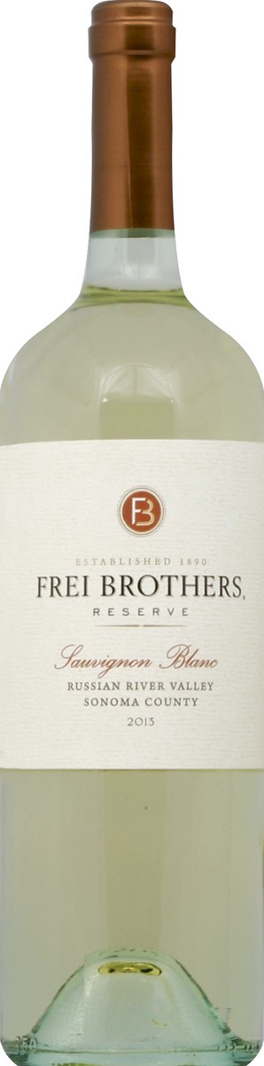 slide 5 of 6, Frei Brothers White Wine, 750 ml