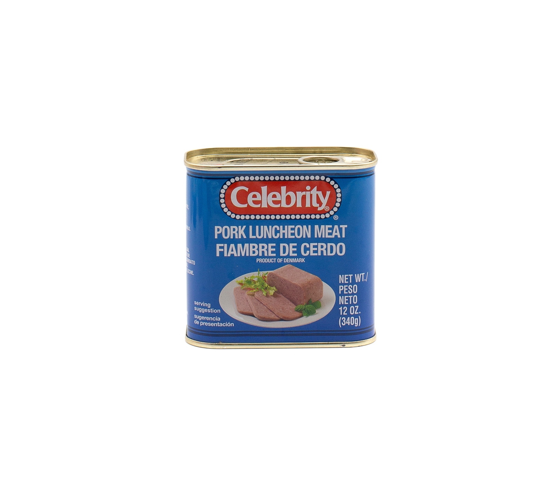 slide 1 of 1, Celebrity Luncheon Meat, 12 oz