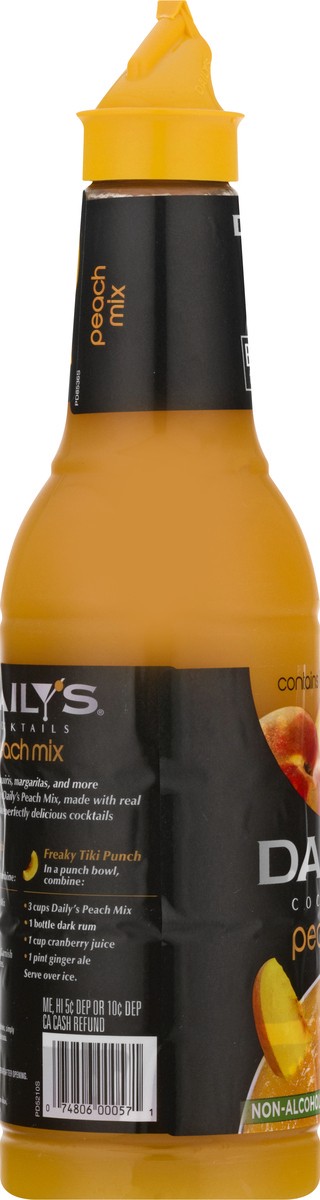 slide 2 of 13, Daily's Peach Cocktail Mix, 1 L Bottle, 33.8 oz