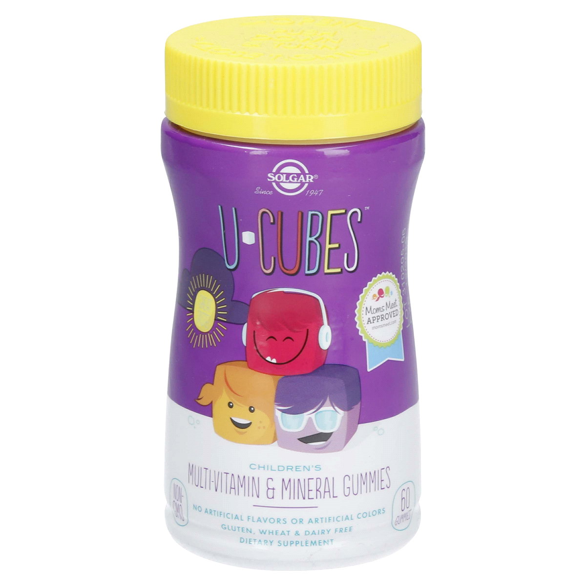 slide 1 of 1, U-Cubes Children's Multi-Vitamin & Mineral Gummies, 60 ct