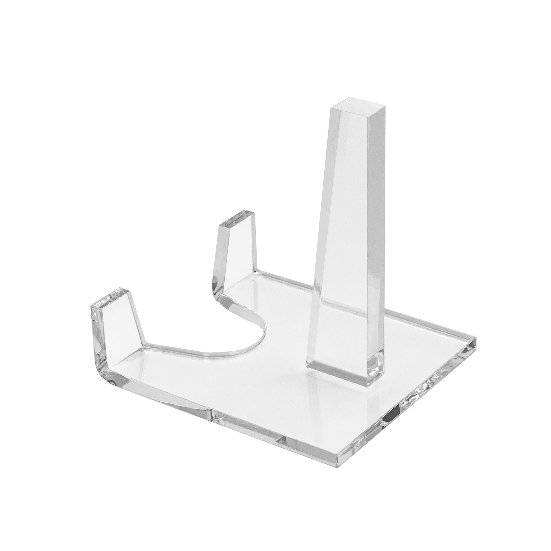 slide 5 of 5, Clear 3" Post Easel By Studio Decor, 52 in x 3 in x 3 in