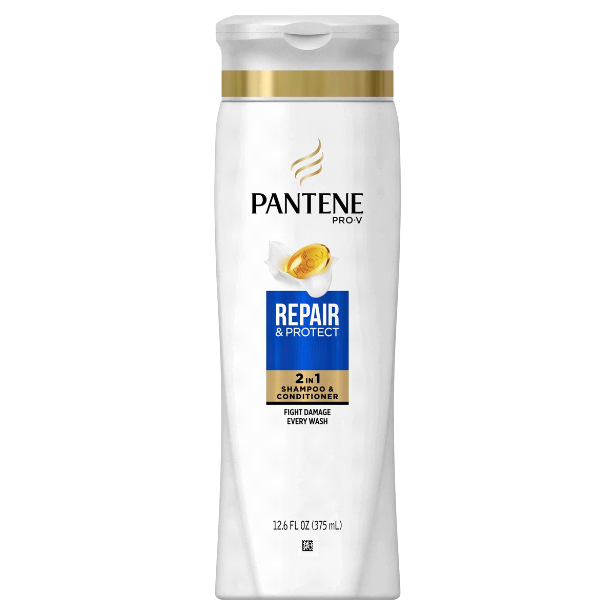 slide 1 of 5, Pantene Pro-V Repair And Protect 2 in 1 Shampoo And Conditioner, 12.6 fl oz