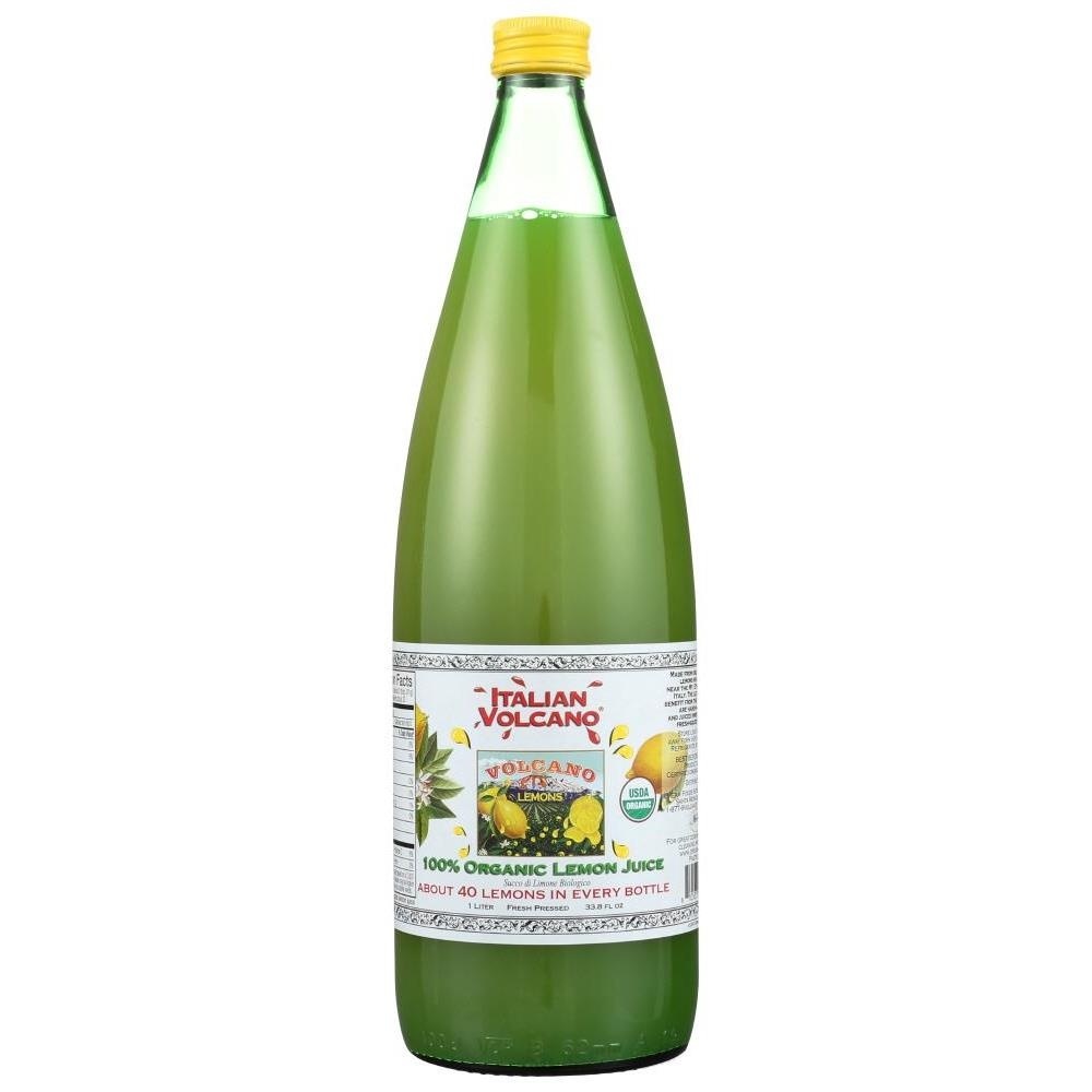 slide 1 of 1, Italian Volcano Organic Lemon Jucie, 1 liter