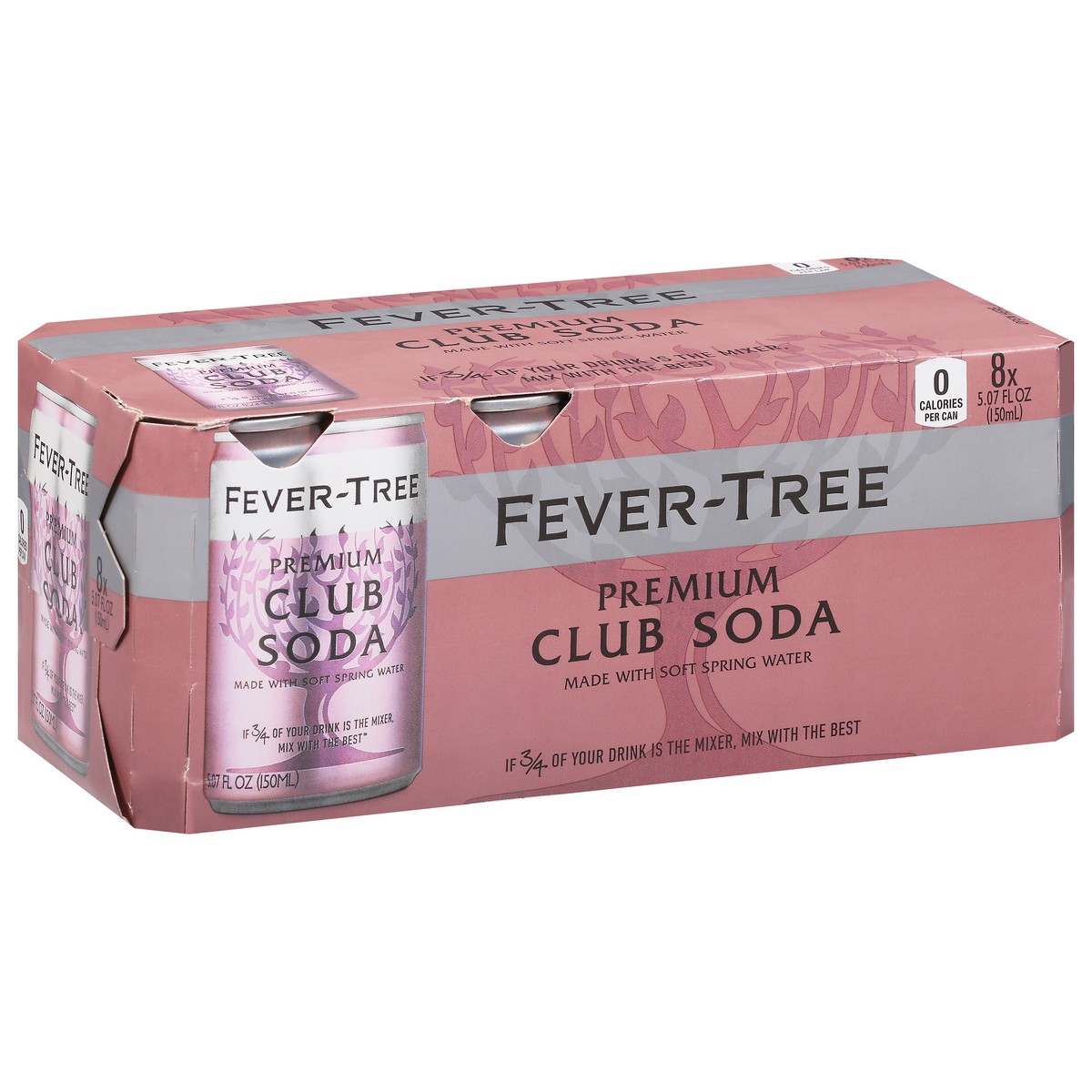 slide 2 of 11, Fever-Tree Premium Club Soda, 40.56 fl oz