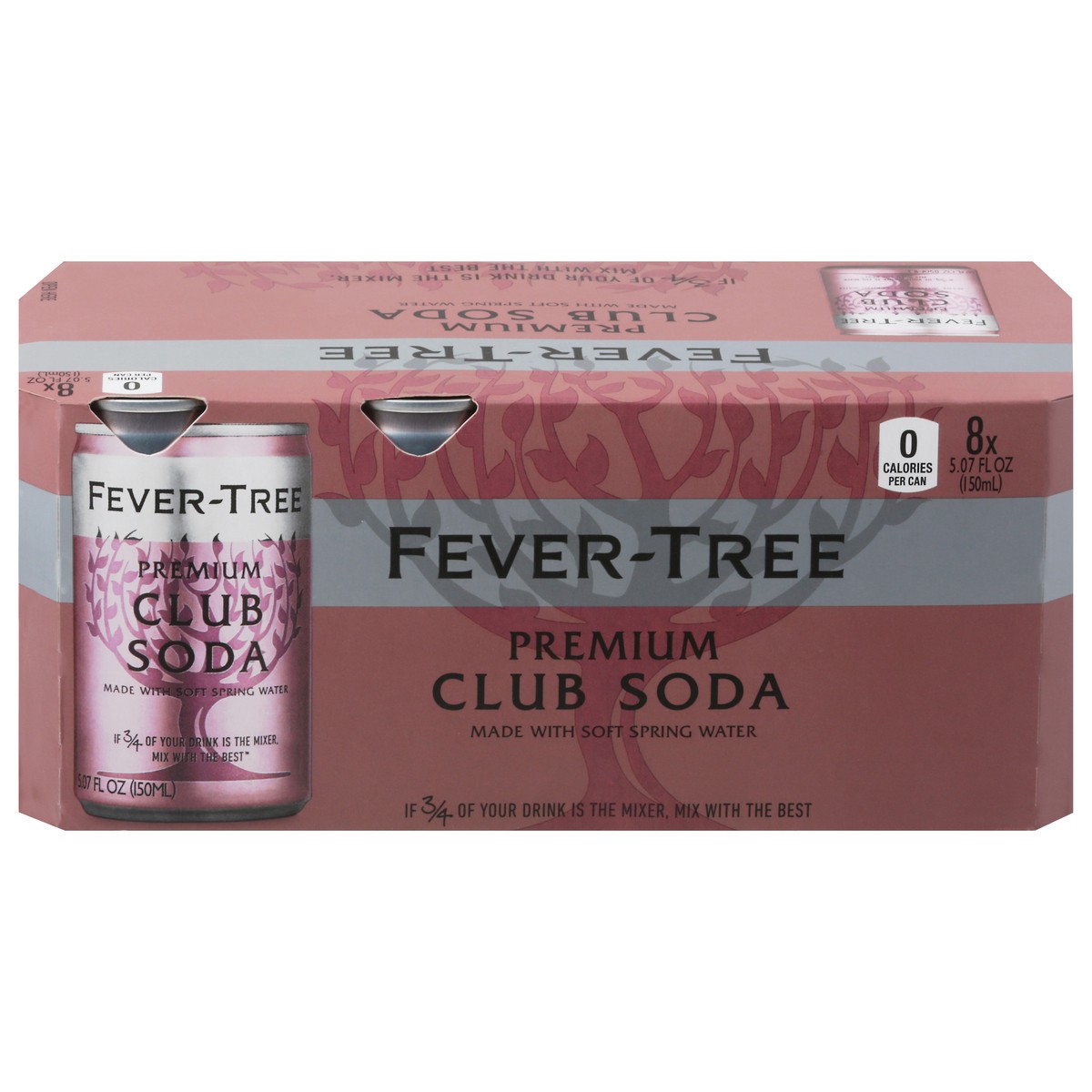 slide 1 of 11, Fever-Tree Premium Club Soda, 40.56 fl oz