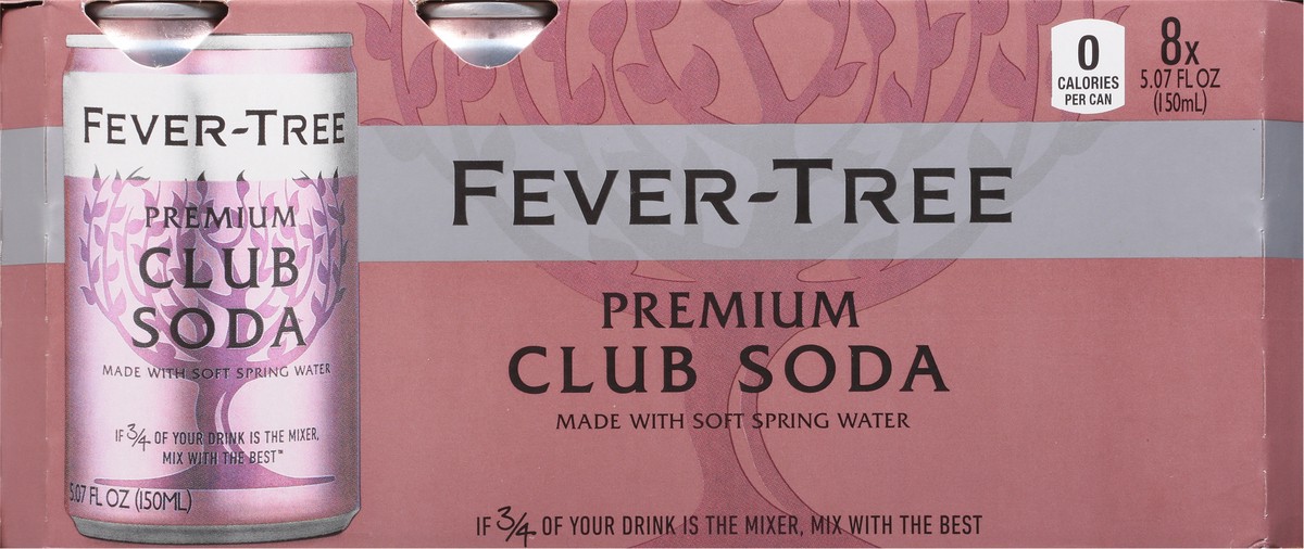 slide 10 of 11, Fever-Tree Premium Club Soda, 40.56 fl oz