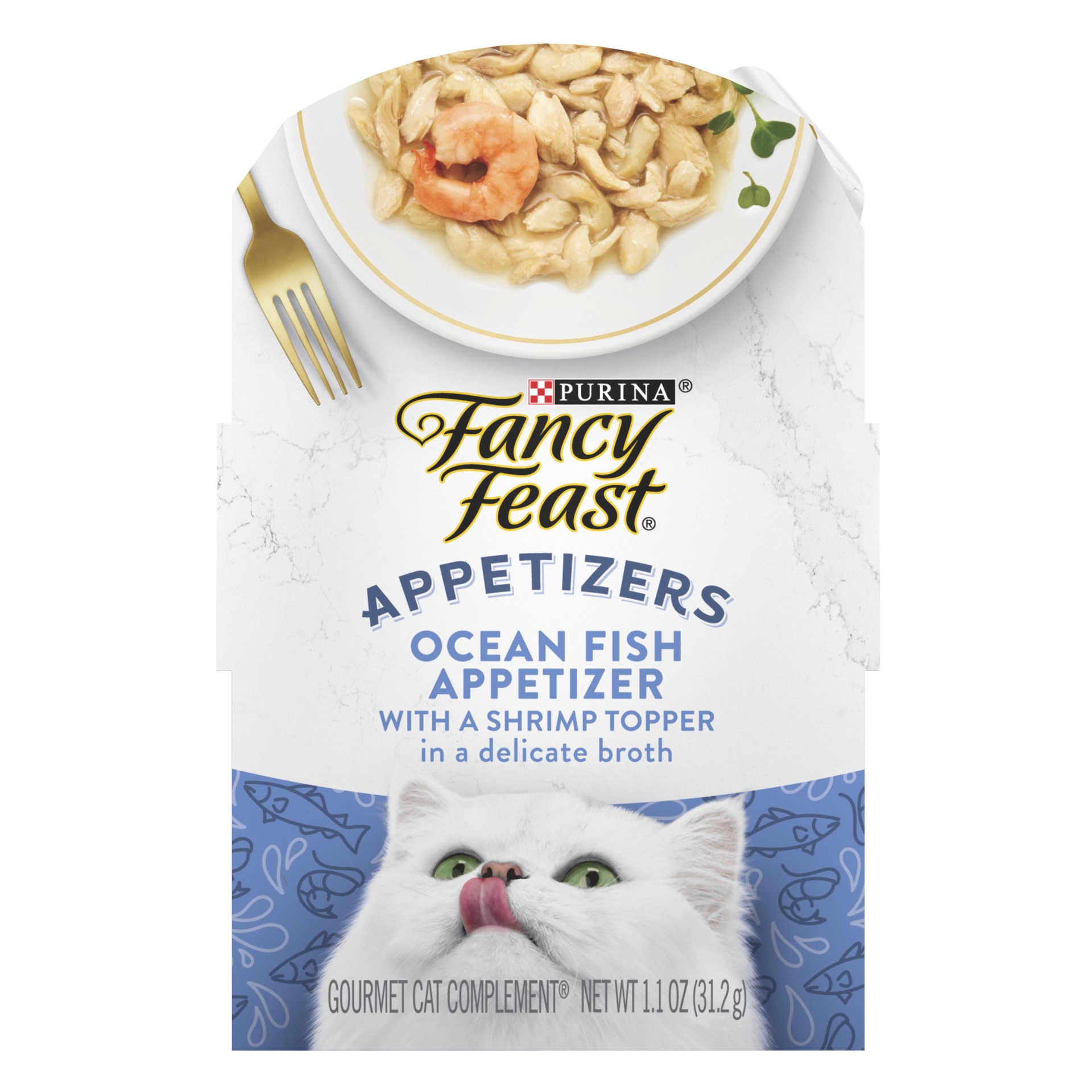 slide 1 of 9, Fancy Feast Gourmet Cat Complement, 1.1 oz