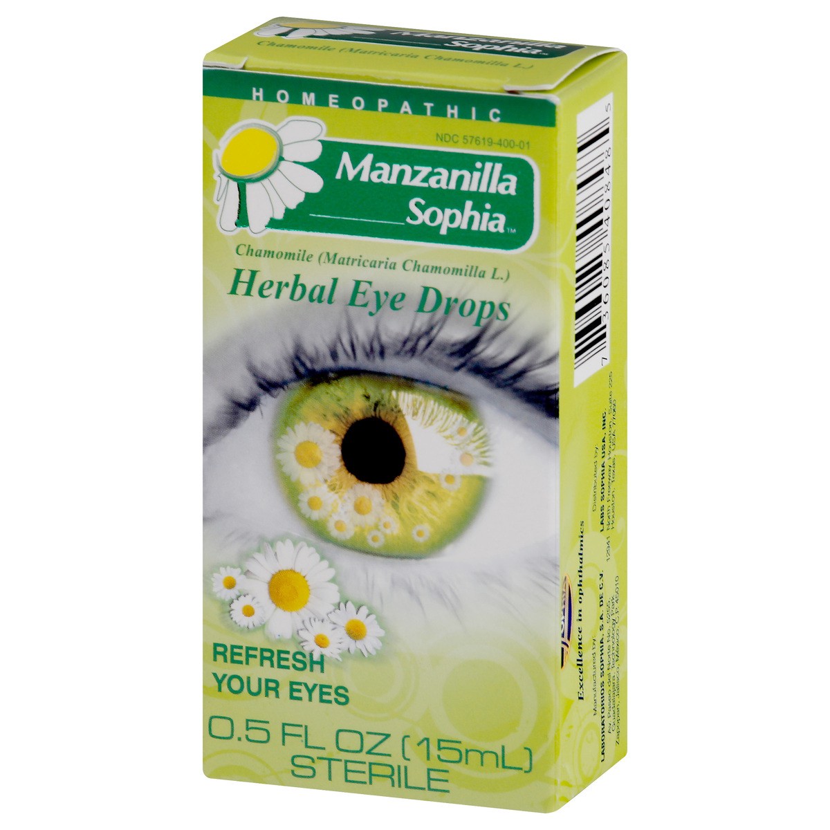 slide 3 of 9, Sophia Manzilla Sophia Herbal Eye Drops, 0.5 fl oz