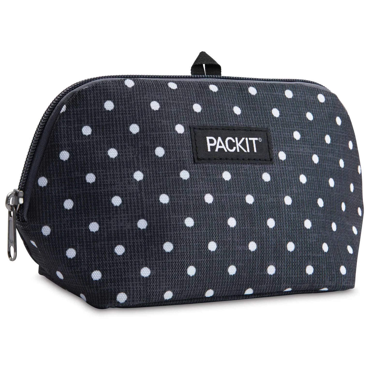 slide 1 of 1, PackIt Freezable Snack Box Polka Dots, 1 ct